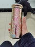 飞剑（feijian）纯钛保温杯男士泡茶水杯女士小巧户外便携钛杯办公高档礼品定制 海棠粉（带滤网）280ml 实拍图