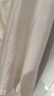 范思蓝恩圆领慵懒感衬衫夏装七分袖肌理撞色棉麻衬衣24FS12211 米色 M 晒单实拍图