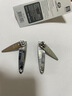 777（THREE SEVEN）韩国进口指甲刀单个指甲剪指甲刀中号斜口家用便携修脚刀美甲工具 小号平口602银色 实拍图