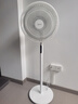 美的（Midea）【飓风节能】七叶柔风立式电风扇/家用轻音落地扇/台式小型风扇/大风力遥控定时摇头风扇 SAH35BSJ 实拍图