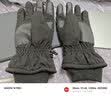 回力棉手套男士冬季骑行防寒保暖冬天加厚加绒滑雪机车摩托车触屏手套 黑灰色 均码 实拍图