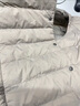 无印良品（MUJI）女式 轻量羽绒便携式背心女款马甲马夹秋冬保暖外搭羽绒内胆 浅米色 L (165/88A) 实拍图