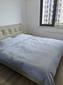 梦洁家纺羽绒被抗菌被子臻柔95%白鹅绒四季冬被（静谧蓝灰）220*240 570g 实拍图