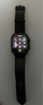 istrap苹果手表表带真皮爱马仕同款牛皮适用apple watch表带S10/9/8/7/6/5/SE男女士iWatch ultra2手表带 黑色黑线丨黑色配件 44/45/46MM表盘【适用Wat 实拍图