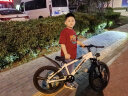 凤凰（Phoenix）儿童自行车6-12岁学生车中大童山地车男女单车脚踏车22寸 珍珠白 晒单实拍图