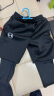 安德玛（Under Armour）儿童假两件裤子春秋运动训练紧身裤男大童裤 黑色 150cm 晒单实拍图