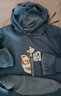 简男秋冬季加绒卫衣男连帽衫重磅加厚套头保暖学生带帽男装外套 加绒DO鹿浅灰 XL 建议110-130斤 实拍图