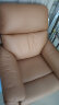 左右沙发功能皮感科技布单人沙发单椅DZY6010 暮光橙31055 晒单实拍图