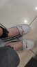 强人豆豆鞋女平底浅口单皮鞋舒适透气软面软底女鞋 JDA237030 灰色 37 实拍图