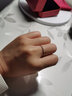 周大福简约排钻18K金镶钻石戒指钻戒求婚戒指【多款可选】 U178232 K红款 10号 实拍图