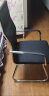 百魅（BAIMEI） 电脑椅办公椅久坐 椅子家用网布椅可升降会议椅书房舒适人体工学 奈米黑网-升级高背款 实拍图