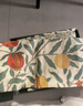 寐（MINE） morris&co 60S长绒棉双面印花纯棉四件套轻奢床上用品 硕果 硕果 1.8米 床单款 （被套248*248cm） 实拍图