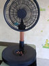 艾美特（AIRMATE）小风扇usb电风扇折叠伸缩台式办公室桌面充电扇立式小型便携式网红风扇 CM-RD20-1蓝色 实拍图