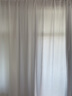 诺罗纱帘窗帘透光不透人挂钩式阳台客厅卧室飘窗天丝绒白色窗纱 天丝绒纱白色 宽2米*高2.5米 1片装 四爪钩款【到货快】 实拍图