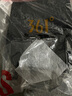 361度运动裤男春秋季新款舒适直筒针织长裤修身绒卫裤御寒保暖 【女】超级黑【4710D】 S 实拍图