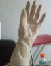 橡树一次性无菌橡胶外科手套医生卫生手术灭菌乳胶中款手套麻面无粉50双/盒7号 实拍图