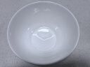 晟普（shengpu）唐山骨瓷碗家用纯白陶瓷饭碗微波炉米饭碗面碗汤碗粥碗吃饭碗餐具 7英寸奥碗大面碗【2个装】 实拍图