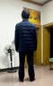 皮尔卡丹轻薄羽绒服男士短款夹克式翻领保暖防寒服冬季外套男商务休闲男装 藏青色 【新国标羽绒服】 XL (180) 【建议125-140斤】 实拍图