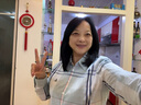 Navigare意大利小帆船女士长袖衬衫春秋季休闲格子衬衣莱赛尔高档寸衫 蔚蓝/白 XL 实拍图