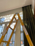 奥誉人字梯工程梯子家用加厚折叠伸缩楼梯爬梯多功能工业3米直梯合梯 新品关节梯2.0米（黄色） 实拍图