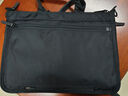 SANWA 山业笔记本电脑包 休闲单肩包 防泼水商务公文包 休闲手提包 黑色 13.3英寸 实拍图