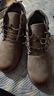 鼎固劳保鞋男鞋冬季防臭防砸防刺穿钢头轻便牛筋软底电焊工工作鞋 高帮卡其色真皮 牛筋底加绒款 43 实拍图