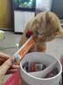 最宠（Paddy Time）猫条猫零食 宠物猫湿粮0胶0淀0诱食剂流质成幼猫肉条营养 三文鱼味猫条500g(50条)2桶 实拍图