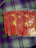 莱维森我爱你中国旗口罩三层防护无纺布含熔喷布中国风国庆节红色福字印花成人儿童口罩彩色潮款 我爱你中国成人口罩【独立装20只】 实拍图