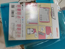金得利A3试卷整理夹绑带文件夹资料夹科目标签可替DIY初高中学生用卷子收纳神器粉色蓝色米白色随机发SJ004 实拍图