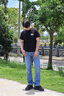 Calvin KleinJeans四季款男士休闲通勤简约ck合体版微弹洗水牛仔裤J325694 1AA-牛仔浅蓝 31 实拍图