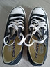 匡威（Converse）官方All Star经典帆布男女低帮休闲运动鞋黑色101001 101001/黑色 35 实拍图