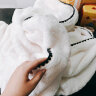 妮狄娅（nidiYa）睡衣睡袍女秋冬季珊瑚绒加厚保暖连帽中长款高级感浴袍家居服 XF21402米白 S 晒单实拍图