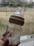 舒婴奶瓶新生婴儿玻璃奶瓶 早产儿防胀气呛奶 宽口径宝宝奶瓶断奶神器 玻璃120ml(短款S） 实拍图