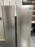 三星（SAMSUNG）655升大容量对开门冰箱 风冷无霜金属面板智能变频净味除臭冰箱 制冰盒 家电 支持以旧换新 RS62R5007M9/SC 银 实拍图