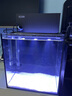 方小章背滤海水缸全套小丑鱼珊瑚缸新手中小型客厅桌面方缸超白玻璃鱼缸 HB300-标配+挡板 实拍图