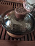 高茗 日式玻璃盖碗茶杯防烫茶碗家用不烫手泡茶杯手抓茶壶功夫茶具 墨雨盖碗+清轩公道杯+青丘茶滤 实拍图