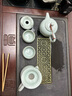 慈空 汝窑茶具套装开片汝瓷整套功夫茶壶茶杯公道杯家用礼品茶器套组 如意10头天青色汝窑套组 实拍图