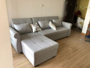 康梦丝（kangmengsi）折叠沙发床两用可拆洗储物多功能客厅转角布艺沙发组合书房小户型 【2.25米】双人+贵妃（质保十年) 【尊享版】进口乳胶+羽绒靠包 实拍图