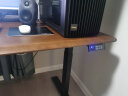 智芯实木电动升降电脑桌站立式家用橡木写字桌子学习书桌子工作台X1X2 X3双电机【进口橡胶木】 桌面板：1.4m*0.7m 晒单实拍图
