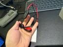 园世骨传导蓝牙耳机游泳耳机8级防水防汗无线不入耳挂耳式运动跑步32G内存MP3适用于苹果华为 X7黑红 实拍图