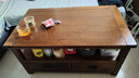 简美丽家 板式实木茶几原木美式乡村简约客厅小户型茶桌组合茶几桌小茶几 JM801-100二屉茶几(1米)  组装 实拍图