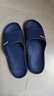 果洛菲（GUOLUOFEI）特大码凉拖鞋男女士夏居家浴室EVA洗澡防滑加肥加大藏青色 44-45 实拍图