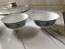 景德镇（jdz）官方陶瓷碗碟餐具创意个性奢华家用饭碗单个散件釉上彩宫廷珐琅彩 蓝珐琅饭碗单个 实拍图