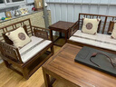 品四季北方榆木新中式实木沙发组合老榆木全实木中国风禅意卯榫家具定制 三人位一个 实拍图