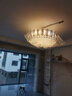 美莎拉帝客厅水晶吊灯现代大灯主灯新款高级感餐厅吊灯卧室灯全屋中山灯具 28头圆形直径95CM赠送三色光源 实拍图