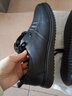 蜘蛛王男鞋男士商务休闲鞋英伦时尚系带正装皮鞋男 48602 黑色 43  实拍图