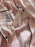 维多利亚的秘密（Victoria's Secret） 水光绸舒适凉感丝滑长袖长裤睡衣夏季家居服套装女士 10T1嫩粉色-提花 11221503 XS 晒单实拍图
