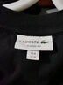 LACOSTE法国鳄鱼男女同款情侣宽松休闲圆领短袖T恤|TH2748 DNQ/黑色 M /175 实拍图