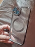 爵士驼【自带镜头膜】爵士驼 苹果14promax手机壳iphone14车载可磁吸保护套magsafe充电女 苹果14【石墨黑】强力磁吸+防爆镜头膜+赠膜 实拍图