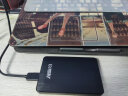 科硕（KESU） 移动硬盘 USB3.0 大容量安全加密 高速外接存储 时尚黑+硅胶套 320G 实拍图